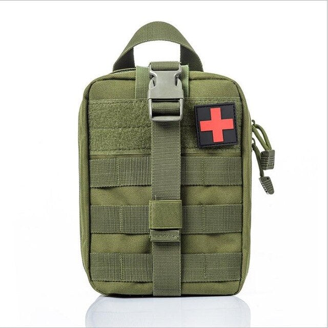 Camping Multifunctional Waist Pack Climbing Emergency Molle Survival Kits Outdoor Travel First Aid Kit Tactical Medical Bag