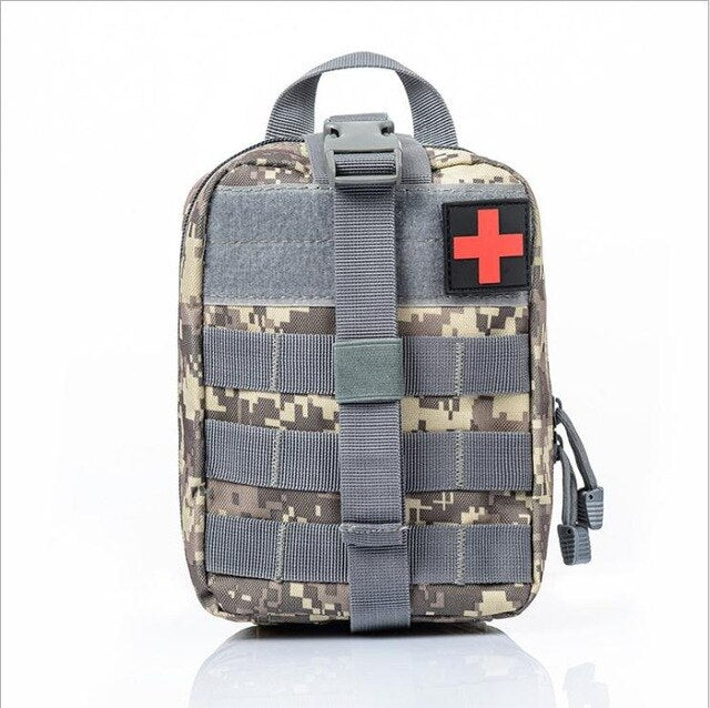 Camping Multifunctional Waist Pack Climbing Emergency Molle Survival Kits Outdoor Travel First Aid Kit Tactical Medical Bag