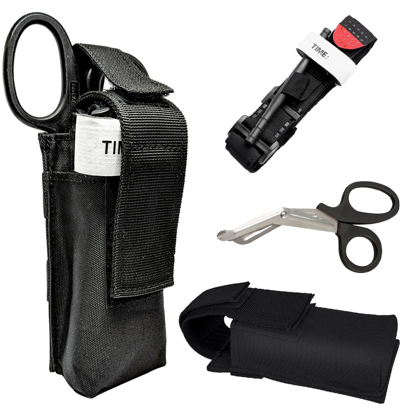 Tactical First Aid Kit Medical Tourniquet Bandage Scissors Emergency Bag Travel Carry Pouch Outdoors Save Oneself Survival Kits