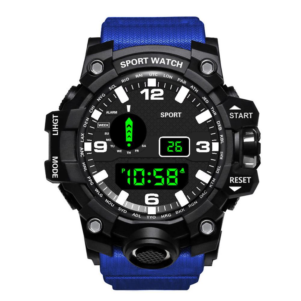 HONHX Casual Sport Luxury Mens Digital LED Watch Date Sport Men Outdoor Electronic Watchelogio digital New Fashion Wristwatch #D