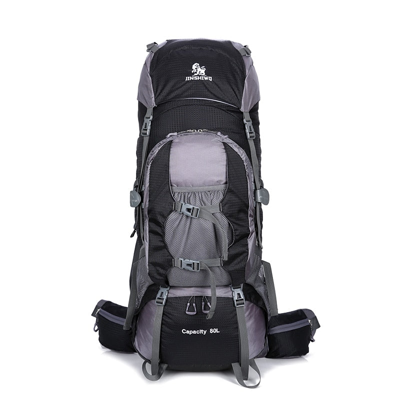 80L Large Capacity Outdoor backpack Camping Travel Bag Professional Hiking Backpack Rucksacks sports bag Climbing package 1.45kg