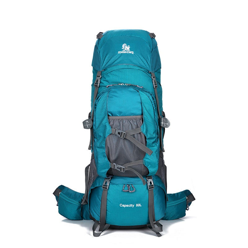 80L Large Capacity Outdoor backpack Camping Travel Bag Professional Hiking Backpack Rucksacks sports bag Climbing package 1.45kg