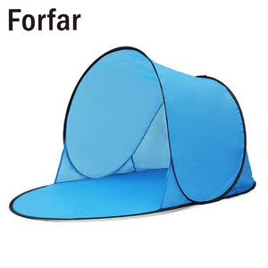 Beach Tent Ultralight Folding Tent Pop Up Automatic Open Tent Family Tourist Fish Camping Anti-UV Fully Sun Shade Hiking Beachs