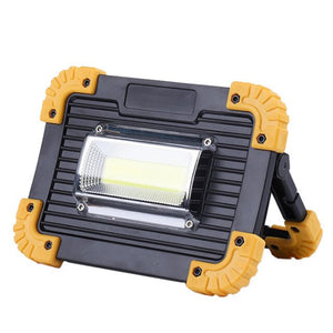 6000lm Flashlight Portable Spotlight lanterna tortch COB Work Light Camping Lamp by 2*18650 Rechargeable Battery /3*AA Battery