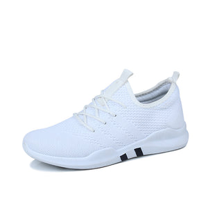 Men Running Shoes Outdoor Black White Sneakers Lovers Shoes High Quality Casual Breathable Shoes Mesh Soft Jogging Tennis Shoes