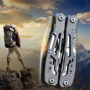 Outdoor Camping Survival Tools Multi Tool Pliers Versatile Repair Folding Screwdriver Stainless Steel EDC Gear Hunting Hiking