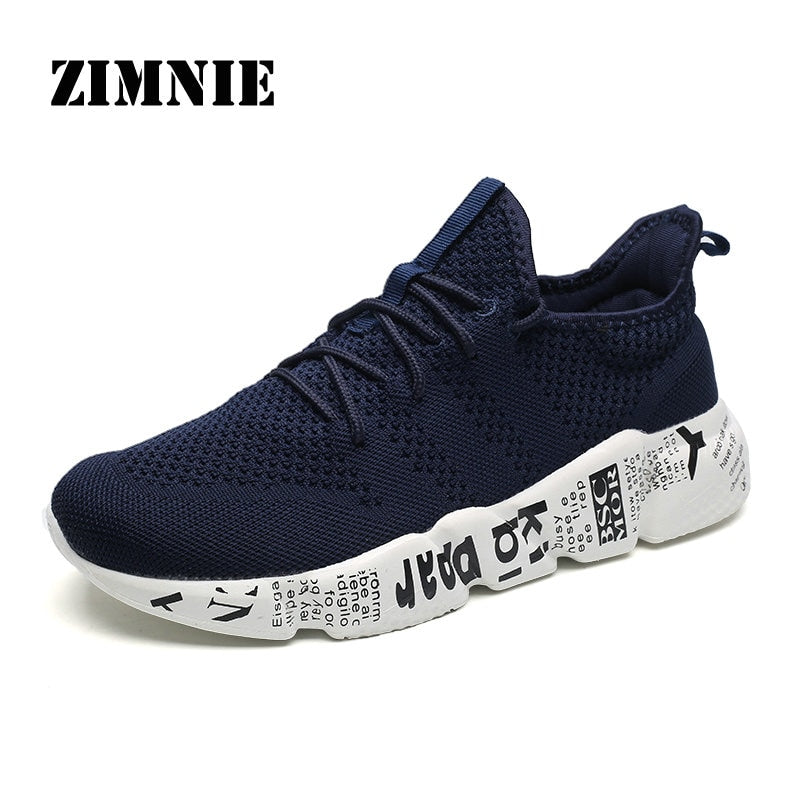 ZIMNIE Limited Edition Men Running Shoes High Quality Sport Gym Training Sneakers Breathable Anti-skid Outsole Walking Shoes