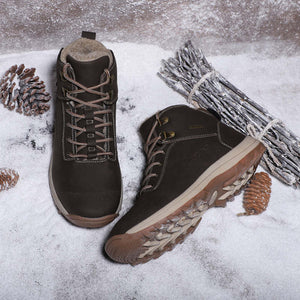 Women hiking shoes winter waterproof Non-Slip Outdoor boots With Fur Snow Sneakers Camping Sport Trekking Shoes for woman plush