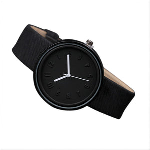 Zerotime #501 2019 New fashion Unisex Simple Number Watches Quartz Canvas Belt Wrist Watch Luxury design red gifts Free shipping