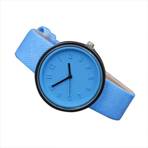 Zerotime #501 2019 New fashion Unisex Simple Number Watches Quartz Canvas Belt Wrist Watch Luxury design red gifts Free shipping