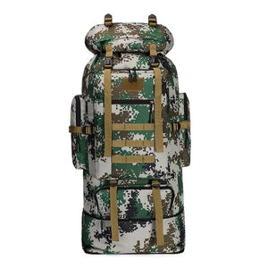 70L 100L Military Tactical Backpack Army Bag Hiking Outdoor Men Rucksack Camping Climbing Trekking Bags Mountain Sports  XA861WA