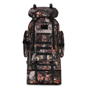 70L 100L Military Tactical Backpack Army Bag Hiking Outdoor Men Rucksack Camping Climbing Trekking Bags Mountain Sports  XA861WA