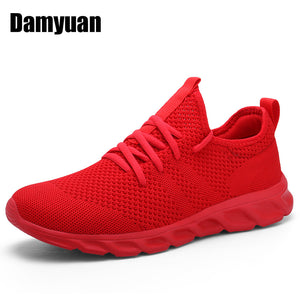 Damyuan 2020 Men Breathable Tennis Sneakers Spring Lightweight Zapatillas Hombre Casual Non-slip Running Shoes Shoes Size 39-46