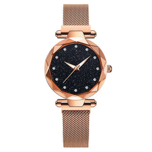 Luxury Women Watches Ladies Magnetic Starry Sky Clock Fashion Diamond Female Quartz Wristwatches relogio feminino zegarek damski