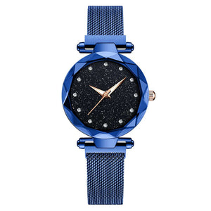 Luxury Women Watches Ladies Magnetic Starry Sky Clock Fashion Diamond Female Quartz Wristwatches relogio feminino zegarek damski