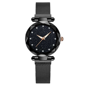 Luxury Women Watches Ladies Magnetic Starry Sky Clock Fashion Diamond Female Quartz Wristwatches relogio feminino zegarek damski