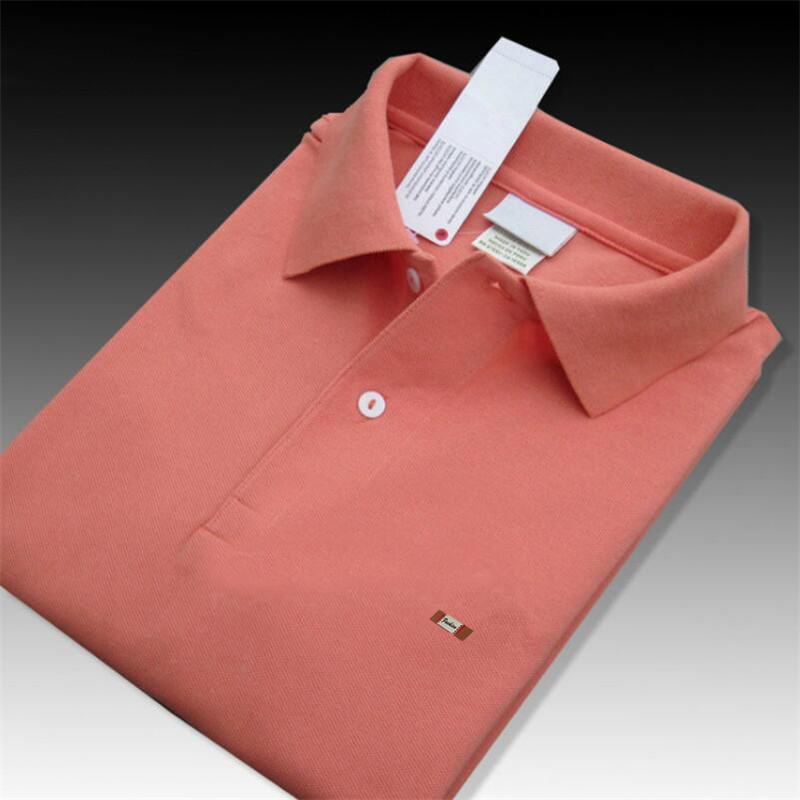 Top quality 2019 Summer 100% cotton Mens short sleeve polos shirts casual solid color mens polos shirts fashion male tops XS-4XL