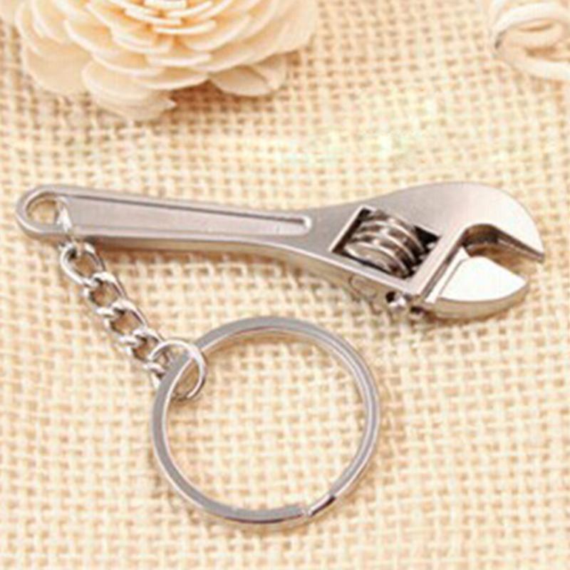 Outdoor Cycling Climbing Camping Hiking Portable Mini Wreches Key Ring Cute Wrench Shaped Key Chain Key Holder Gadgets