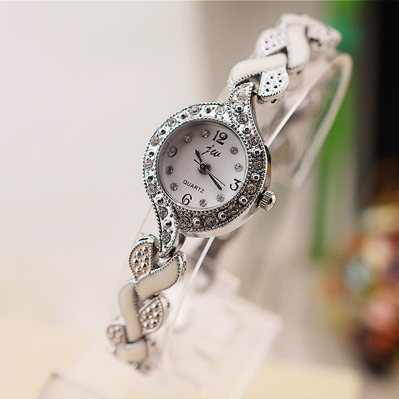 2019 New Brand JW Bracelet Watches Women Luxury Crystal Dress Wristwatches Clock Women's Fashion Casual Quartz Watch reloj mujer