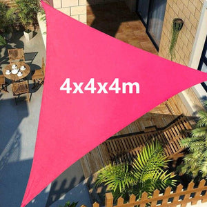 Outdoor Sun Shelter Waterproof Triangle Sunshade Protection Canopy Garden Patio Pool Shade Sail Awning Camping Picnic Tent Large