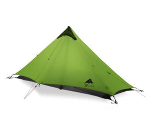 3F UL GEAR 2019 lanshan 2 Rodless Tent 2 Person Professional 15D Silnylon Tent Oudoor Ultralight Camping Tent 3 4 Season tent