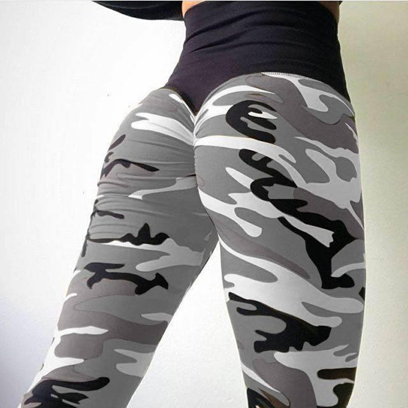 SVOKOR Leisure Stitching Camouflage Leggings Women  High Waist 2019 Women's Clothing Pants Breathable Fitness Leggins Mujer