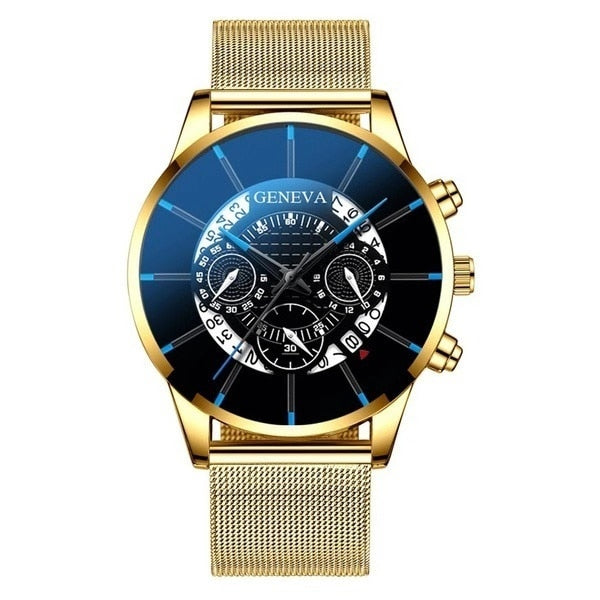 2019 Luxury Ultra Thin Waterproof Men Calendar Watch Stainless Steel Anti-blue light Watches Men's Watches Quartz Reloj Hombre