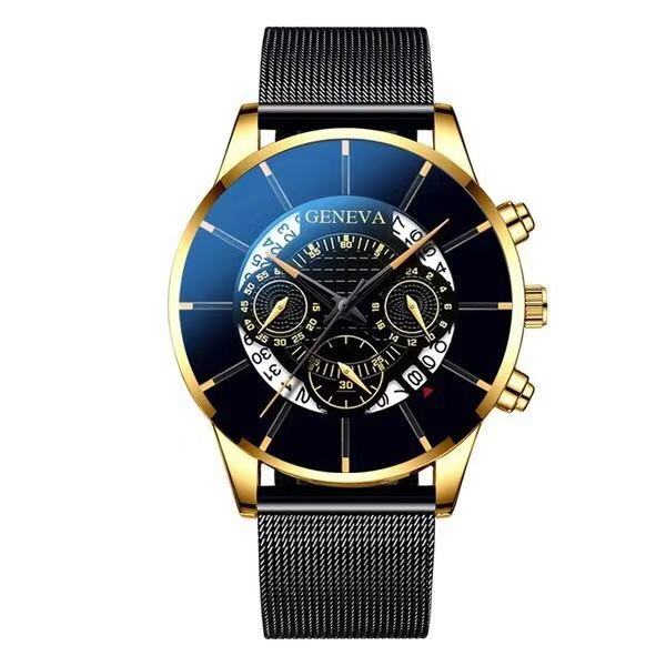 2019 Luxury Ultra Thin Waterproof Men Calendar Watch Stainless Steel Anti-blue light Watches Men's Watches Quartz Reloj Hombre