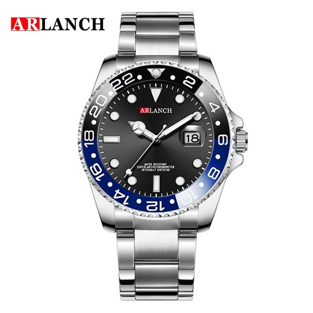 Rolexable Watches Men Top Luxury Brand Sport Watch Men Quartz Clock Male Military Steel Waterproof Wrist Watch Relogio Masculino