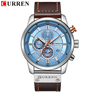 Top Brand Luxury Chronograph Quartz Watch Men Sports Watches Military Army Male Wrist Watch Clock CURREN relogio masculino