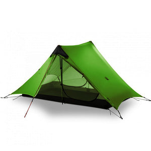 2018 LanShan 2 FLAME'S CREED 2 Person Oudoor Ultralight Camping Tent 3 Season Professional 15D Silnylon Rodless Tent