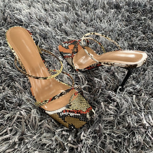 2020 Summer Pumps New Sexy Gladiator Sandals Shoes Women Thin High Heels Open Toe Sandal Lady Ankle Strap Pump Shoes Size 35-42