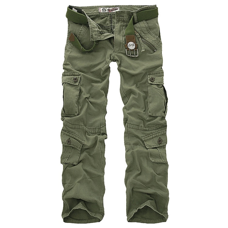 Hot sale free shipping men cargo pants camouflage  trousers military pants for man 7 colors