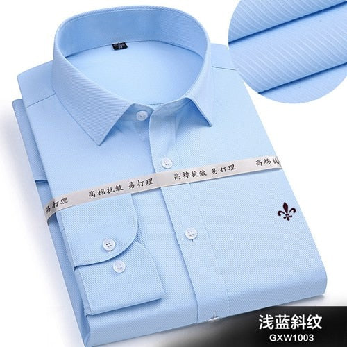 Dudalina 2019 Brand Men Shirt Male Dress Shirts Men's Fashion Casual Long Sleeve Business Formal Shirt Camisa Social Masculina