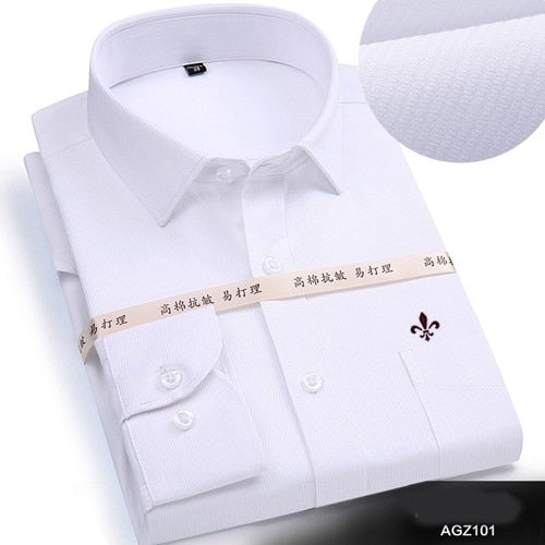 Dudalina 2019 Brand Men Shirt Male Dress Shirts Men's Fashion Casual Long Sleeve Business Formal Shirt Camisa Social Masculina