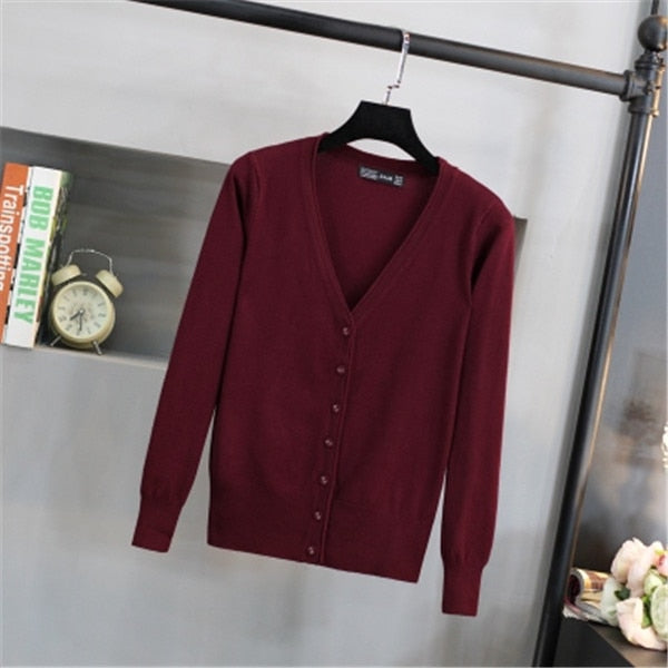 Women Cardigan Knit Sweater Short Coat Crochet Female Casual Woman Thin Sun protection clothing Tops poncho pull femme Plus size