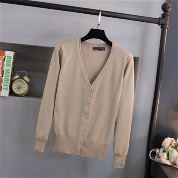 Women Cardigan Knit Sweater Short Coat Crochet Female Casual Woman Thin Sun protection clothing Tops poncho pull femme Plus size