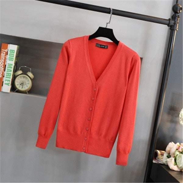 Women Cardigan Knit Sweater Short Coat Crochet Female Casual Woman Thin Sun protection clothing Tops poncho pull femme Plus size