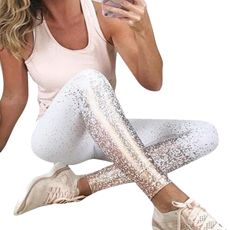 Fashion Fitness Leggings Women 2019 High Waist Pants For Ladies Gym Hot Stamping Legging Bodybuilding Jeggings Women's Clothing