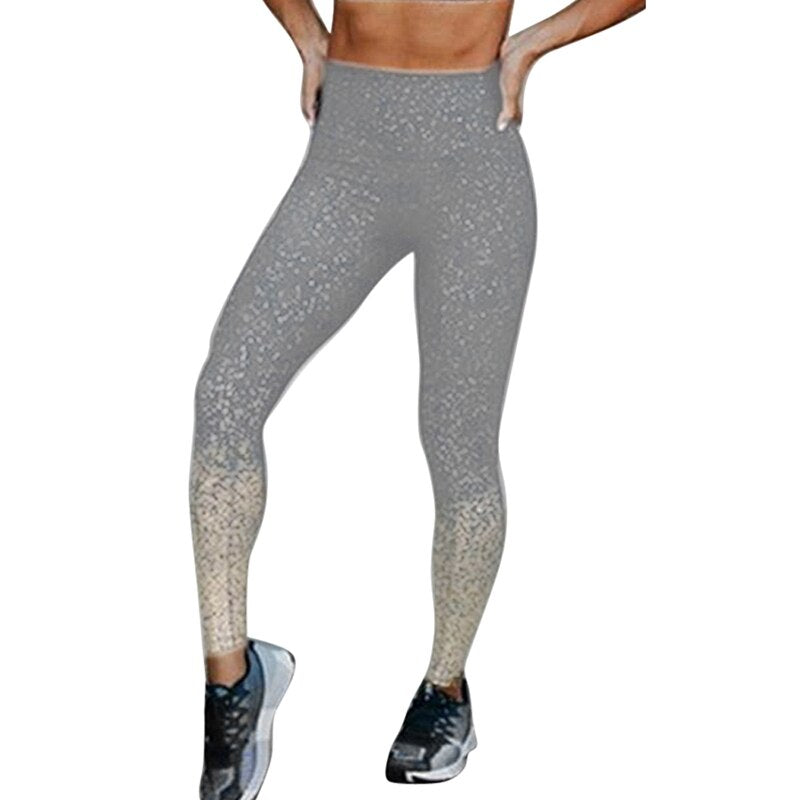 Fashion Fitness Leggings Women 2019 High Waist Pants For Ladies Gym Hot Stamping Legging Bodybuilding Jeggings Women's Clothing