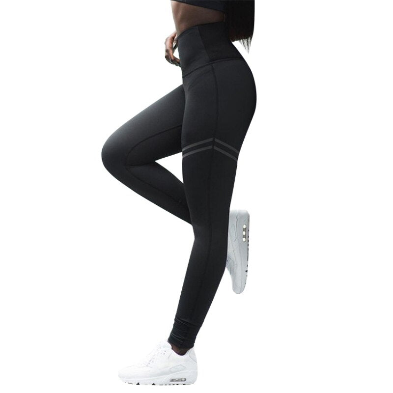 Solid Sporting Leggings Clothing For Women's Fitness Quick Dry Pants High Waist Leggins Workout Leggings