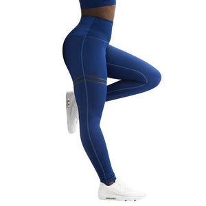 Solid Sporting Leggings Clothing For Women's Fitness Quick Dry Pants High Waist Leggins Workout Leggings