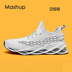 SENTA New Blade Running Shoes man Korean Cool Spring Shoes Non-slip Light Shock Absorber Breathable Sports Shoes Zapatos BALCK