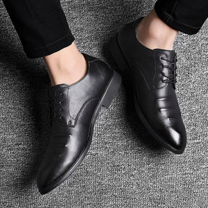 BVNOBET Plus Size 38-48 Men Leather Shoes Men Elegant Formal Brand Social Shoes Luxury Designers Gents Shoes schoenen mannen