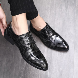 sapato social masculino oxford shoes for men male office business dress flats men's shoes wedding party gents brogues classic