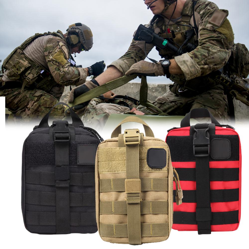 Outdoor Sports First Aid Kit Waist Pack Mountaineering Rock Climbing Lifesaving Bag Tactical Medical Wild Survival Emergency Kit