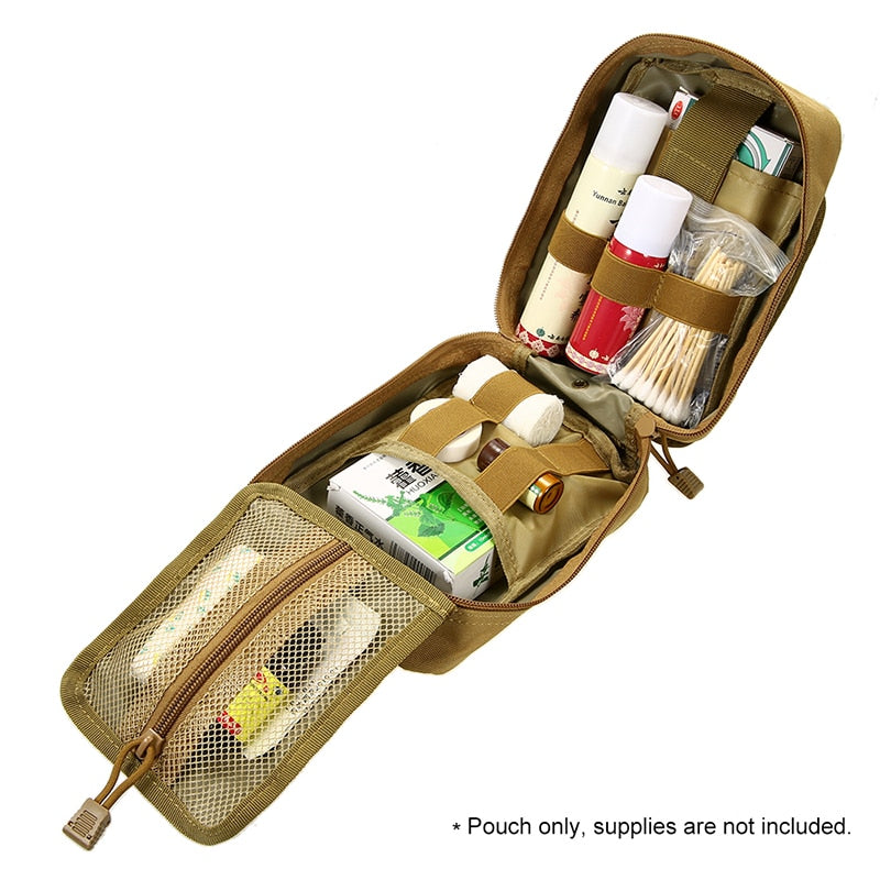 Outdoor Camping MOLLE Medical Pack Outdoor Emergency Survival Kit Emergency Rescue Tactical Medical Bag