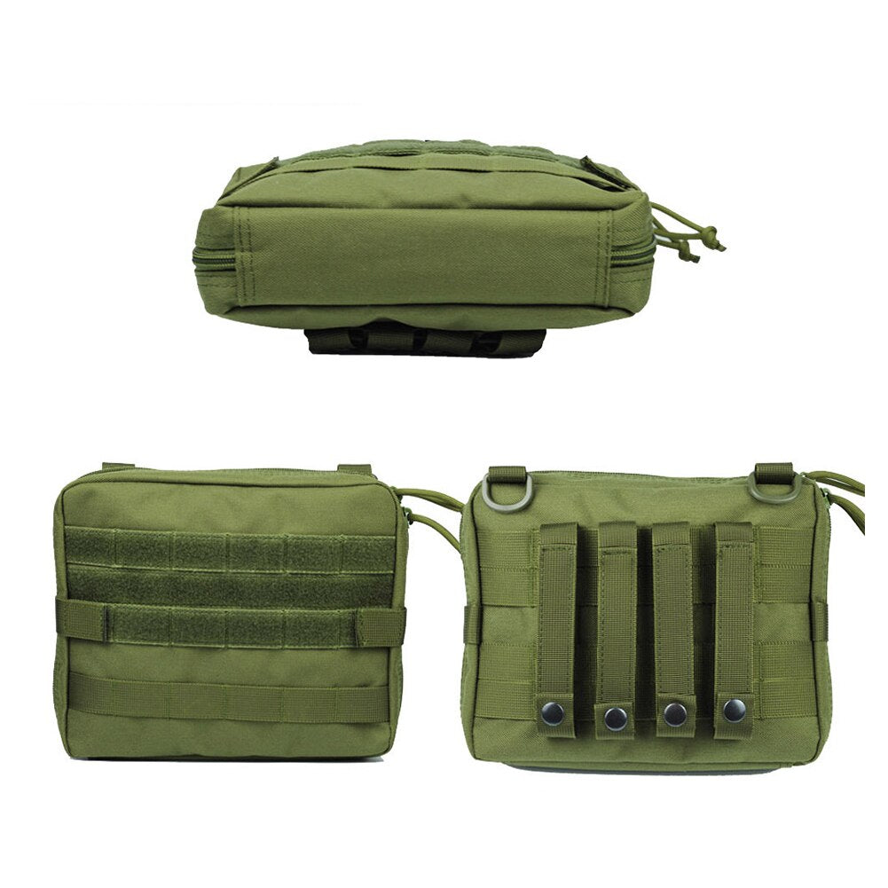 Pouch Emergency Military Tactical First Aid Portable Medical Bag Waist Pack Outdoor Survival Hunting Multi Function Sports