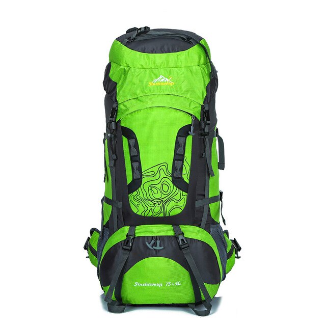 HU WAI JIAN FENG Outdoor Hiking Backpacks 80L Waterproof Sports Bags T